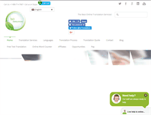 Tablet Screenshot of isotranslations.com